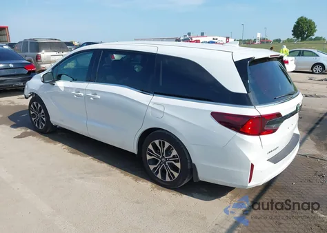 2025 Honda Odyssey Elite from USA, damaged, VIN 5FNRL6H91SB008505